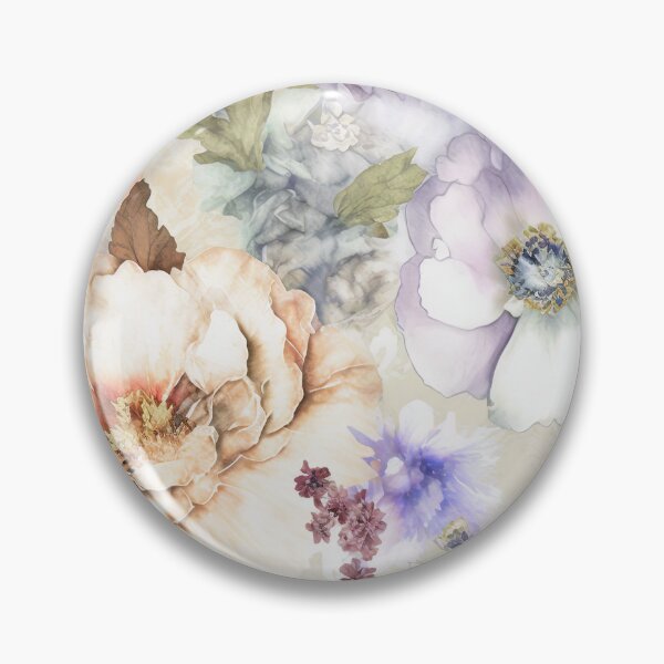 Item preview, Floral Watercolor Pattern designed and sold by cardinalhill.