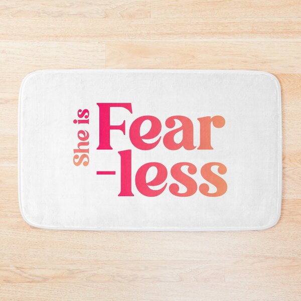 Item preview, ''SHE IS FEARLESS'' - Positive Motivation Statement designed and sold by MotivationSpark.