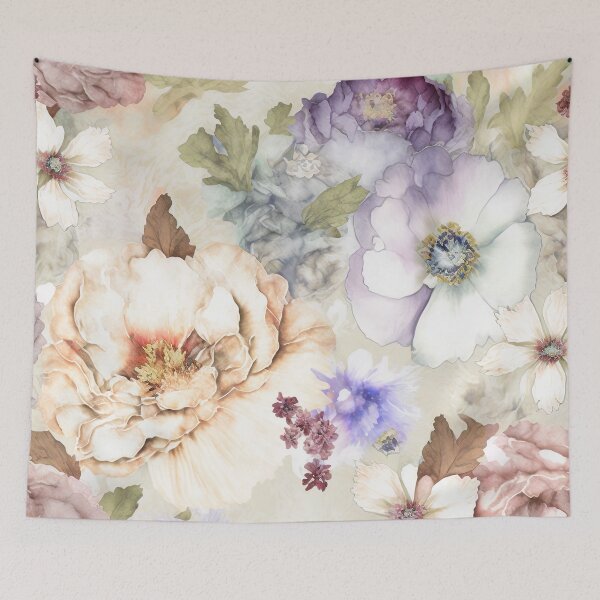 Item preview, Floral Watercolor Pattern designed and sold by cardinalhill.