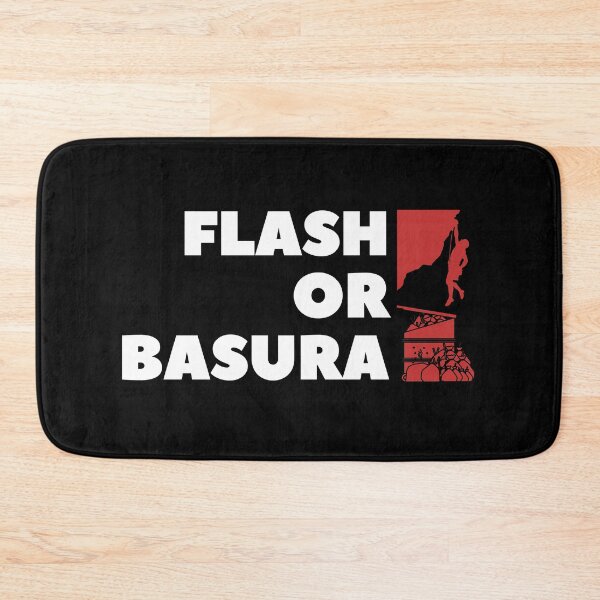 Item preview, Flash or Trash / Basura. Rock Climbing / Bouldering designed and sold by Boulder Design Co.