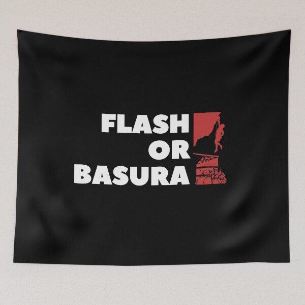 Item preview, Flash or Trash / Basura. Rock Climbing / Bouldering designed and sold by Boulder Design Co.