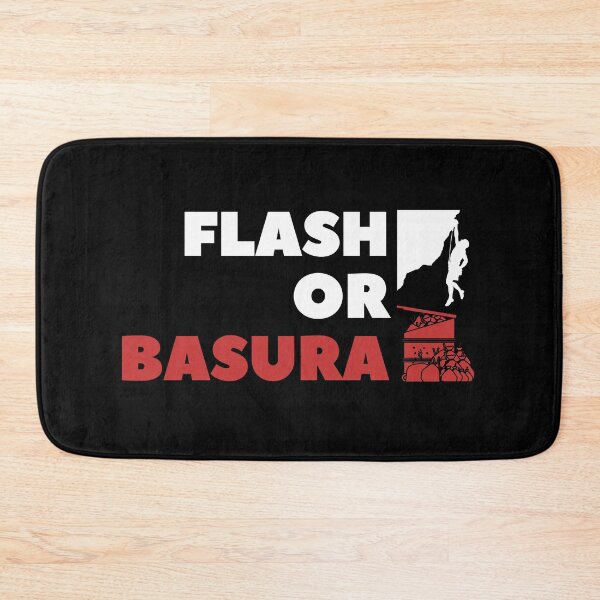 Item preview, Flash or Trash / Basura. Rock Climbing / Bouldering designed and sold by Boulder Design Co.