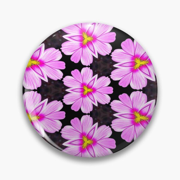 Artikelvorschau, Rosa Kosmos-Muster entworfen und verkauft von Patternflower.