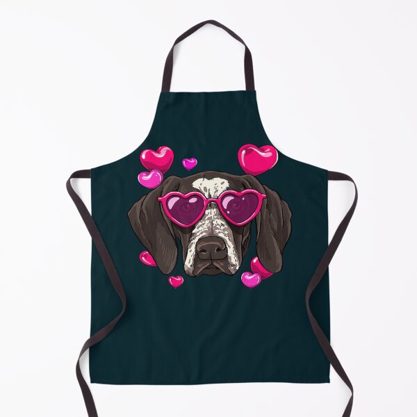 Item preview, Valentines Day German Shorthaired Pointer Heart Couples GSP157 designed and sold by AdishPoundni.