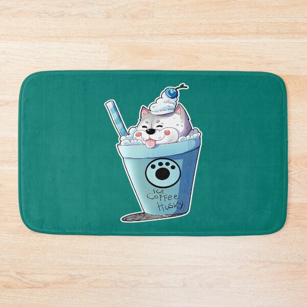 Item preview, Ice Coffee Kawaii Husky Dog Japan Dog Owner Lover Japanese 130 designed and sold by AdishPoundni.