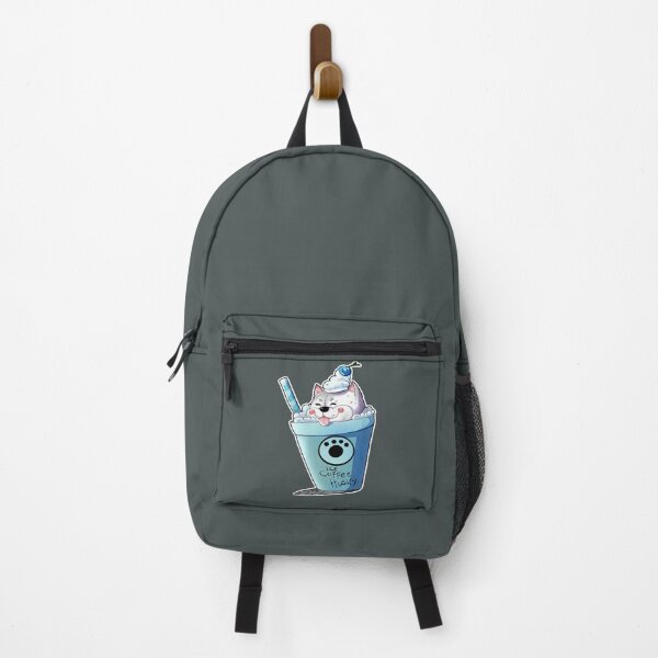 Item preview, Ice Coffee Kawaii Husky Dog Japan Dog Owner Lover Japanese 130 designed and sold by AdishPoundni.