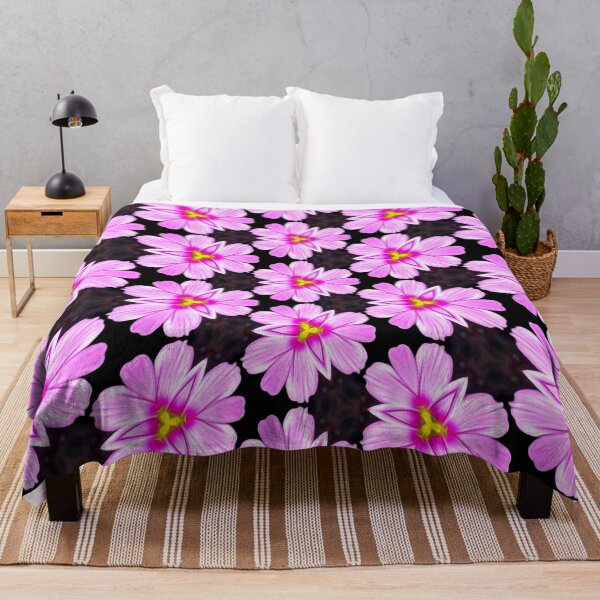 Item preview, Pink Cosmos Pattern designed and sold by Patternflower.