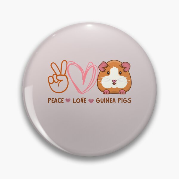Item preview, Peace love guinea pigs designed and sold by Benchamart.