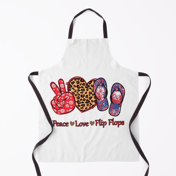 Item preview, Peace Love Flip Flops designed and sold by MisPuHoney.