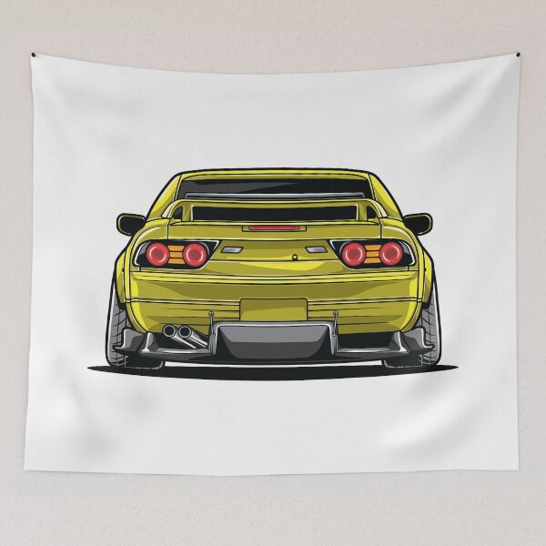 Item preview, 180sx Rear (Yellow) designed and sold by pjrstudio.