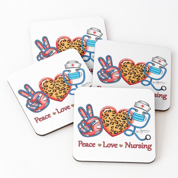Item preview, Peace Love Nursing designed and sold by MisPuHoney.