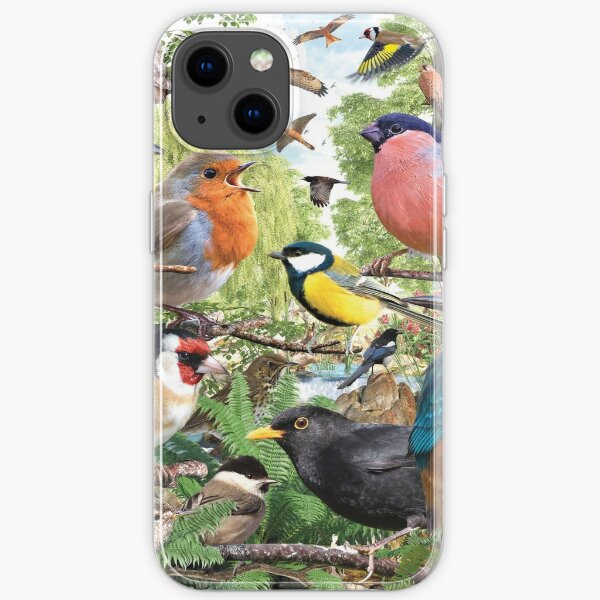 British Birds iPhone Soft Case