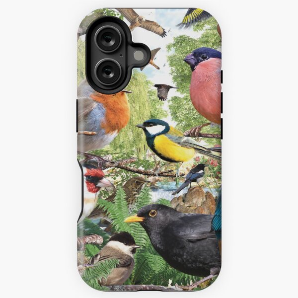 British Birds iPhone Tough Case