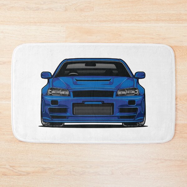 Item preview, Front R34 (Blue) designed and sold by pjrstudio.