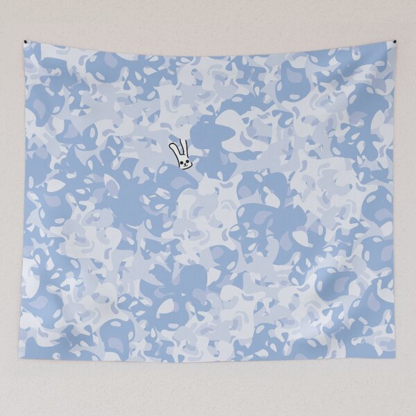Item preview, TWR blue camo  designed and sold by TheWhiteRabbwit.