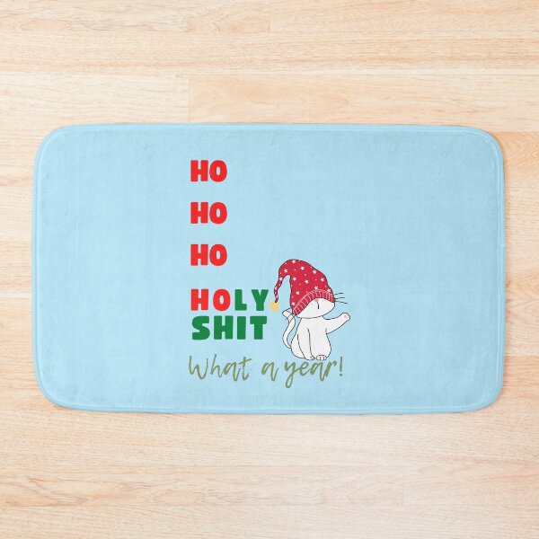 Item preview, Ho Ho Holy Shit What A Year Greeting Card Greeting Cards designed and sold by Muljolly.