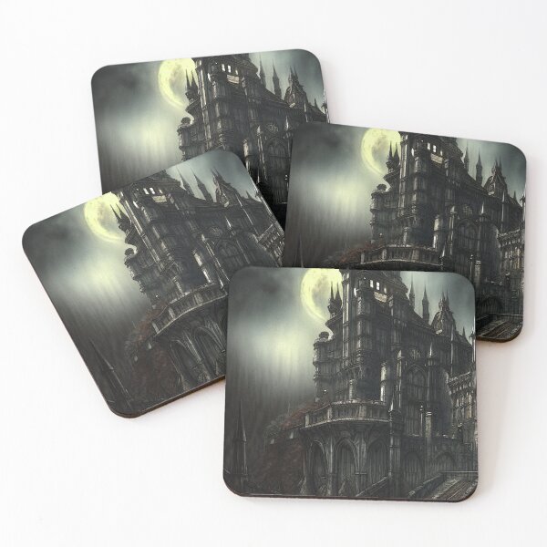 Item preview, Dark gothic castle at night designed and sold by cr6zym1nd.
