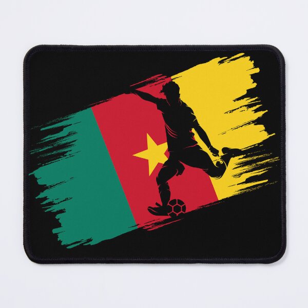 Item preview, Cameroon Flag Football Soccer Fan Jersey designed and sold by xtocky.