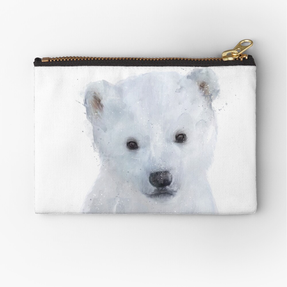 Little Polar Bear Zipper Pouch