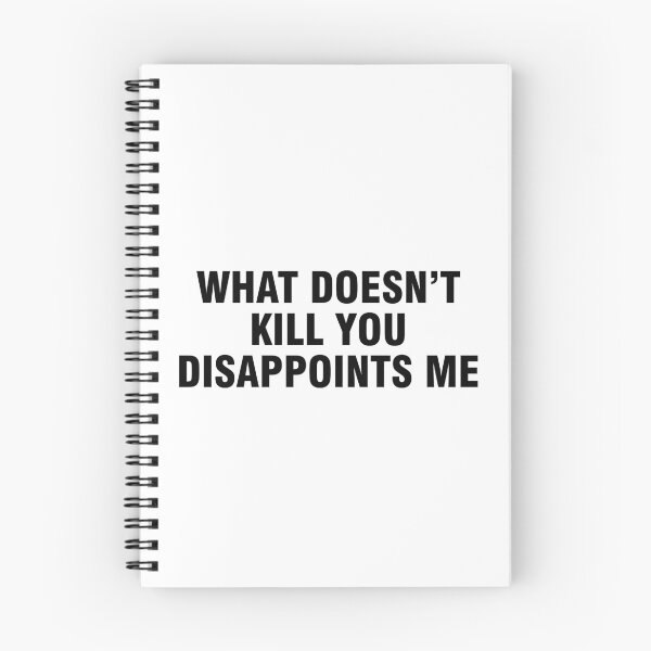 Item preview, What doesn't kill you disappoints me designed and sold by allthetees.
