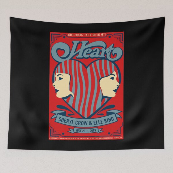 Item preview, 1980 Heart Sheryl Crow & Elle King designed and sold by LUTIONHOPKINS.