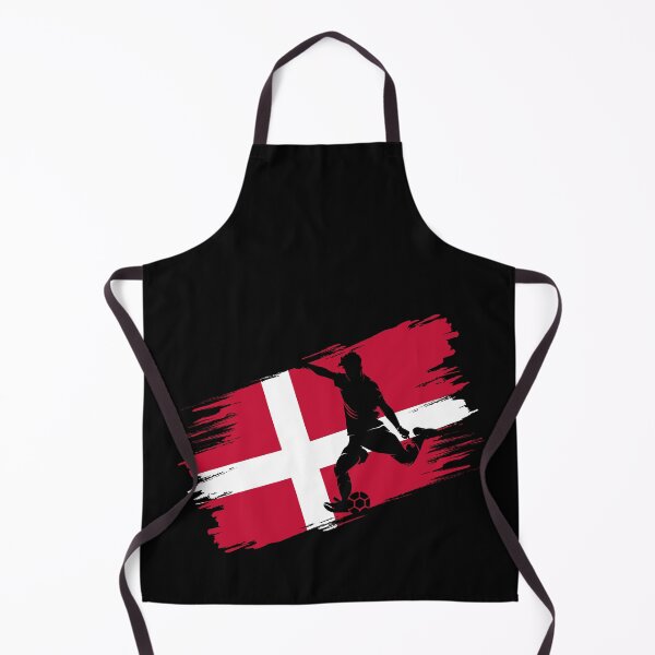 Item preview, Denmark Flag Football Soccer Fan Jersey designed and sold by xtocky.