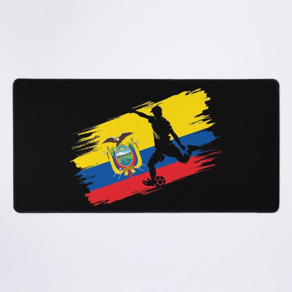 Artikelvorschau, Ecuador-Flaggen-Fußball-Fußball-Fan-Jersey entworfen und verkauft von xtocky.