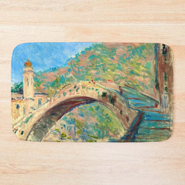 Item preview,  Claude Monet  Bridge at Dolceacqua ,Monet bridge,monet bridge painting, designed and sold by Tamas Das.