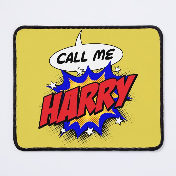 Item preview, Personalised Call Me Harry Pop Art Comic Design designed and sold by CandOCreative.