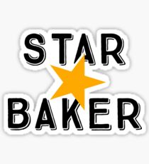 Star Baker—Great British Bake Off Sticker