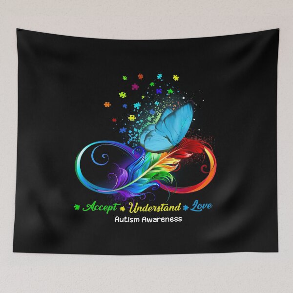 Item preview, Accept Understand Love Autism Awareness designed and sold by Helbon-art.