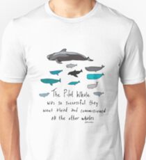 Pilot Whales Cartoon Unisex T-Shirt
