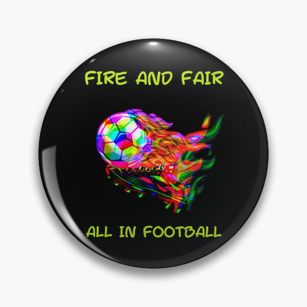 Item preview, Fire and fair all in football. Classic t-shirt designed and sold by ConradoBullhead.
