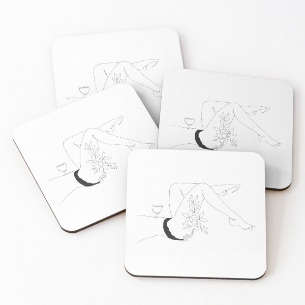 Item preview, Peaceful Evening - Minimalistic Line Drawing - Abstract Style designed and sold by artswag.