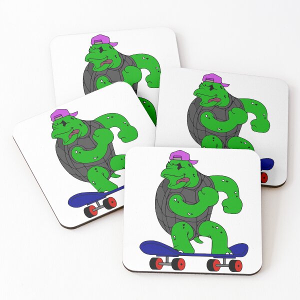 Item preview, Skateboarding turtle designed and sold by Right-Fit27.