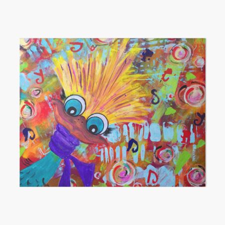 peek-a-boo Art Board Print