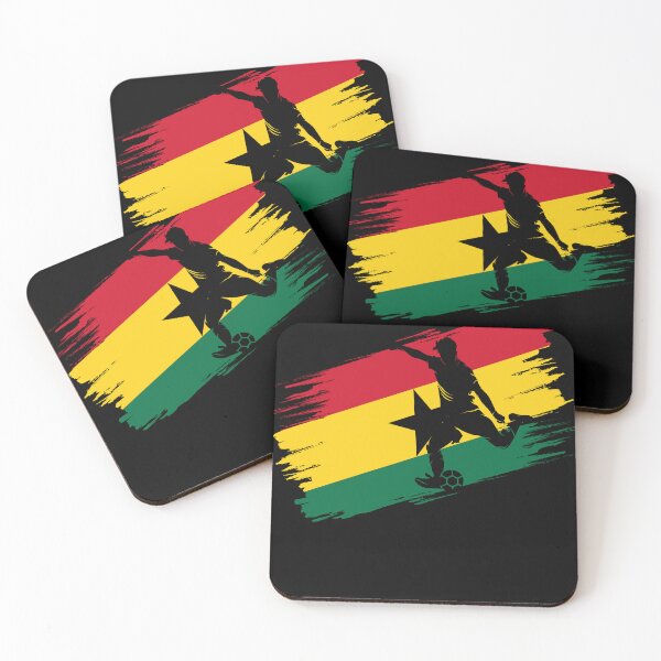 Artikelvorschau, Ghana-Flaggen-Fußball-Fußball-Fan-Jersey entworfen und verkauft von xtocky.