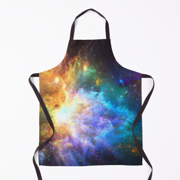 Item preview, Galaxy in space with vibrant colors designed and sold by Sunwang.