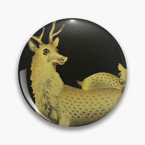 Item preview,  Deer Woodblock Print by Ohara Koson designed and sold by BossyCatHome.