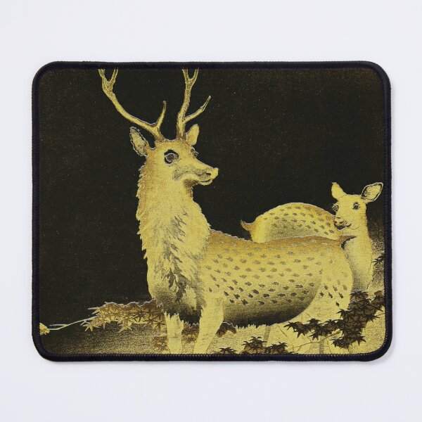 Item preview,  Deer Woodblock Print by Ohara Koson designed and sold by BossyCatHome.