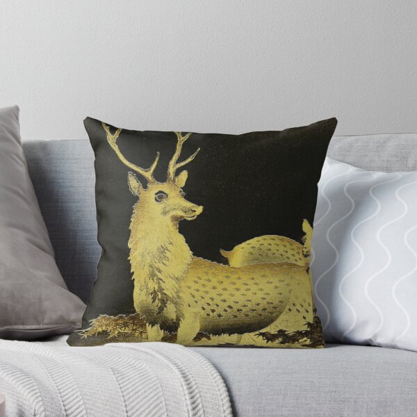 Item preview,  Deer Woodblock Print by Ohara Koson designed and sold by BossyCatHome.