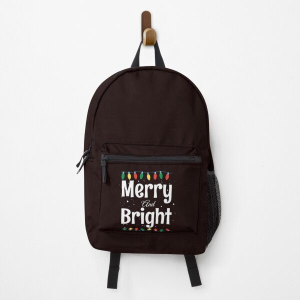 Item preview, Merry And Bright Funny Family Christmas Lights Xmas Cute Holiday Humor Quotes designed and sold by HalloweenGift.