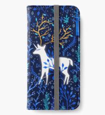 Deericorn In Blue iPhone Wallet/Case/Skin