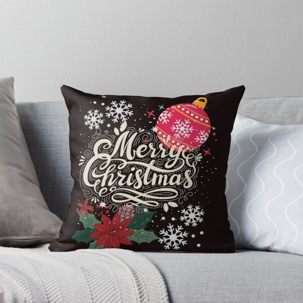 Artikelvorschau, Frohe Weihnachten mit Ornamenten und Blumen!! entworfen und verkauft von SunMoonBeyond.