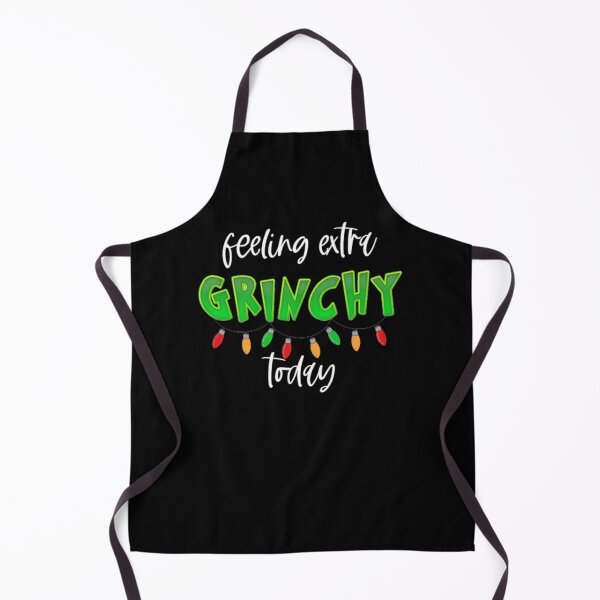 Item preview, "Feeling extra grinchy today" - funny christmas quote designed and sold by KatisDesign.