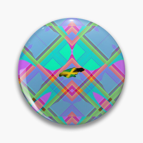 Item preview,  UNFORGETTABLE WEST INDIES CHRISTMAS SOUVENIRS - UNIQUE ABSTRACT CARIBBEAN GEOMETRIC PATTERN - GREATJAMAICAN VIBES FLAG INSPIRATION designed and sold by Ralek.