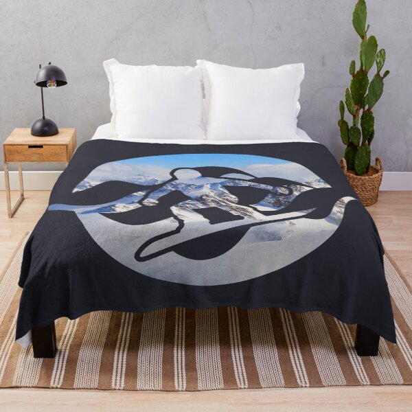 Item preview, Ski Snowboard Snow Mountain Winter Skiing Nature Lover Landscape designed and sold by SunfullyYours.