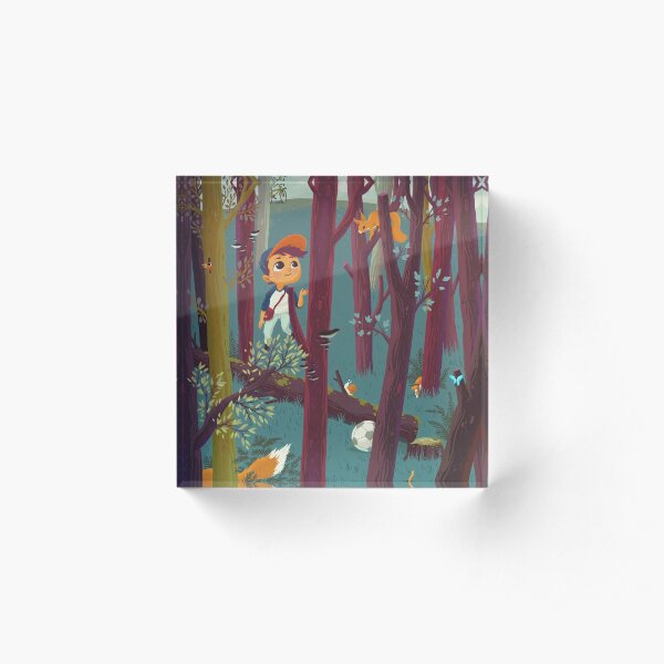 FOREST Acrylic Block