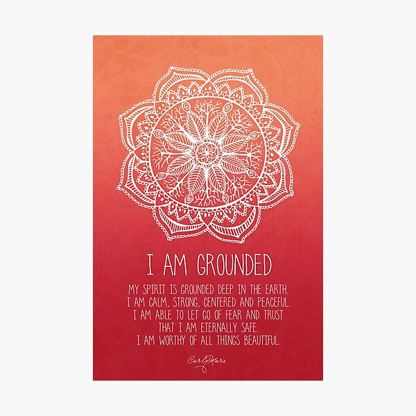 Item preview, I AM GROUNDED designed and sold by CarlyMarie.