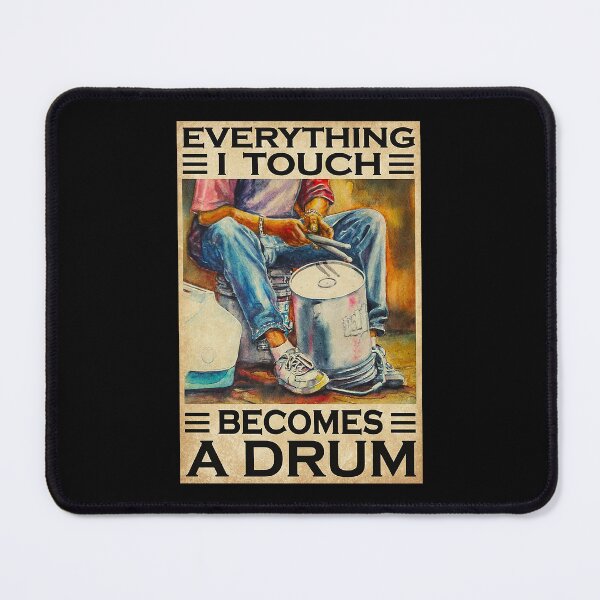 Item preview, Drummer Everything I Touch Becomes A Drum   designed and sold by ADAMANDREWSAU.